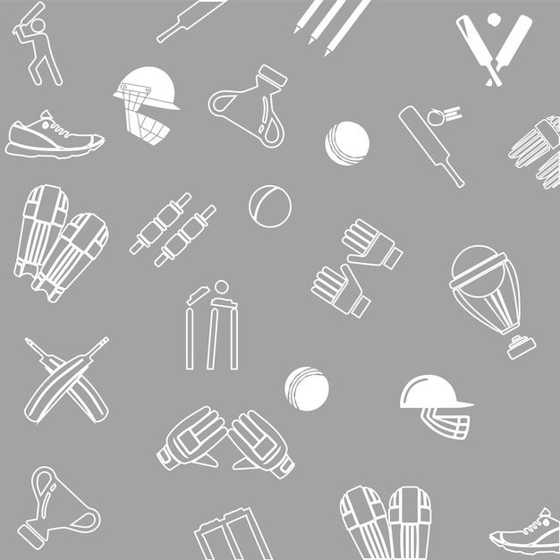 Free vector cricket world cup