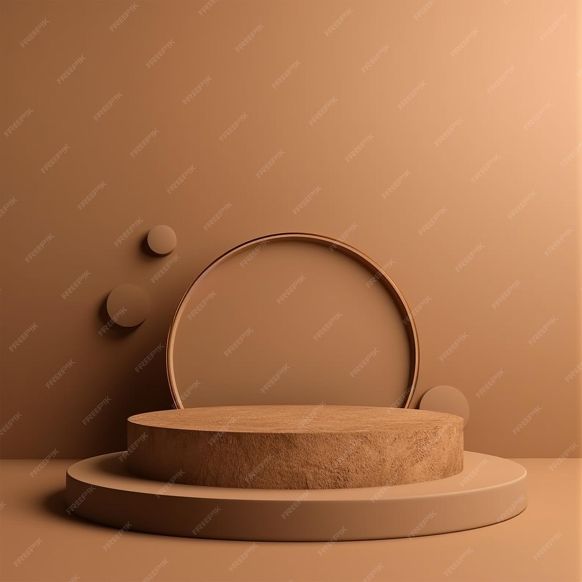 Premium AI Image | Free vector empty product display background with