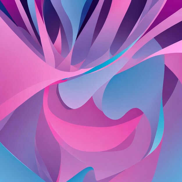 Free vector gradient blur pink blue abstract background