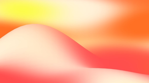Photo free vector gradient blur red pink yellow abstract background