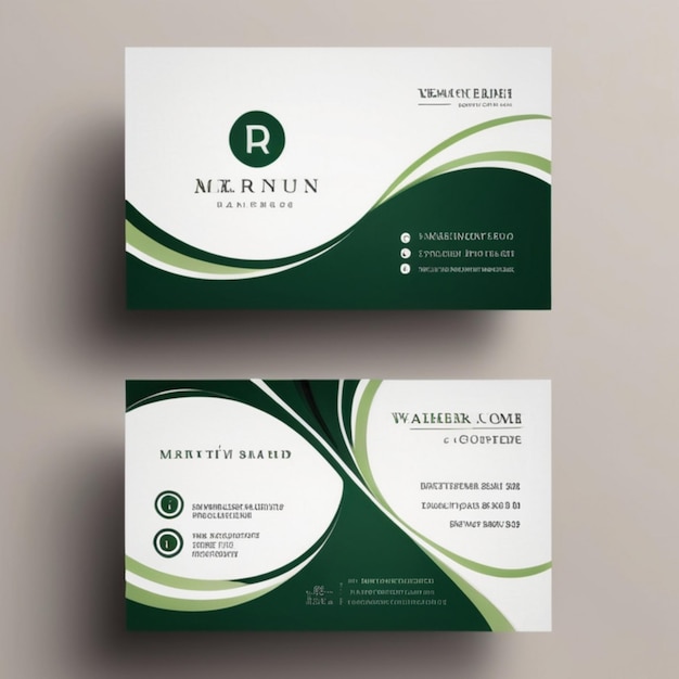 Photo free vector gradient golden luxury business card template horizontal design