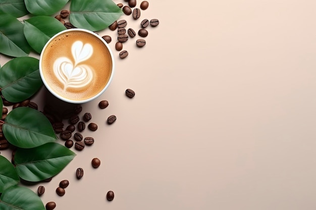 Free vector hand drawn background for international coffee day