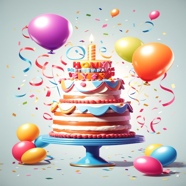 Free vector happy birthday design background