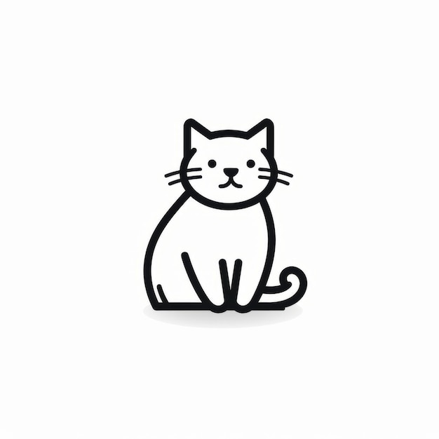 Cat icon Stock Vector