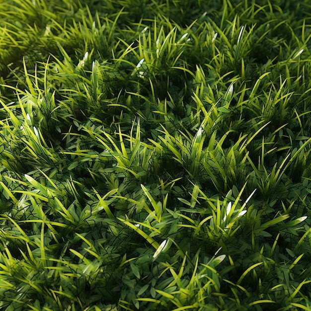 Фото Бесплатные векторные стебли растений для иллюстрации природы переднего плана изолированы зеленым