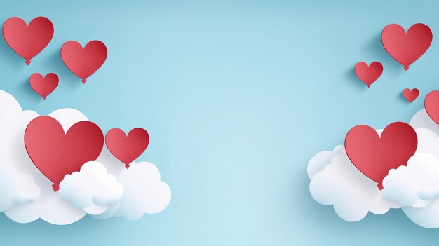 Free vector realistic valentines day background