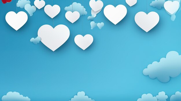 Free vector realistic valentines day background