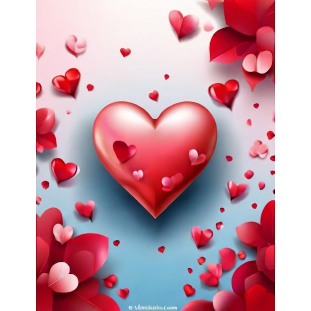 Free vector realistic valentines day