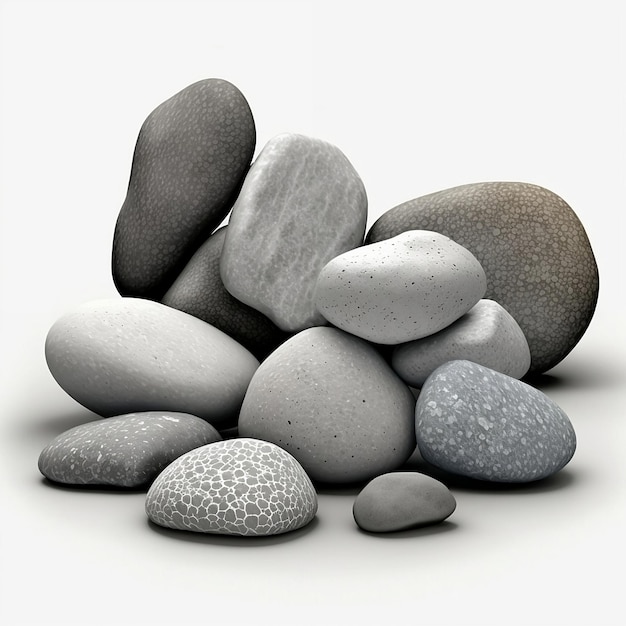 Free vector rocks parts and stones with cracked png