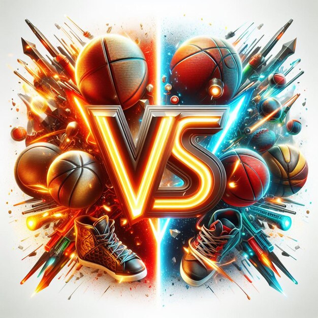 Free vector versus vs signs with glow and sparks game or sport confrontation symbols on black with g