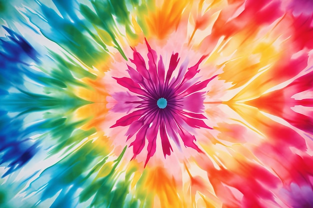 Free Vibrant TieDye Background A Kaleidoscope of Colorful Swirls and Patterns