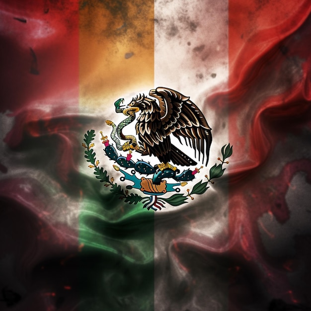 freedom concept portrayed through symbolic mexican imagery