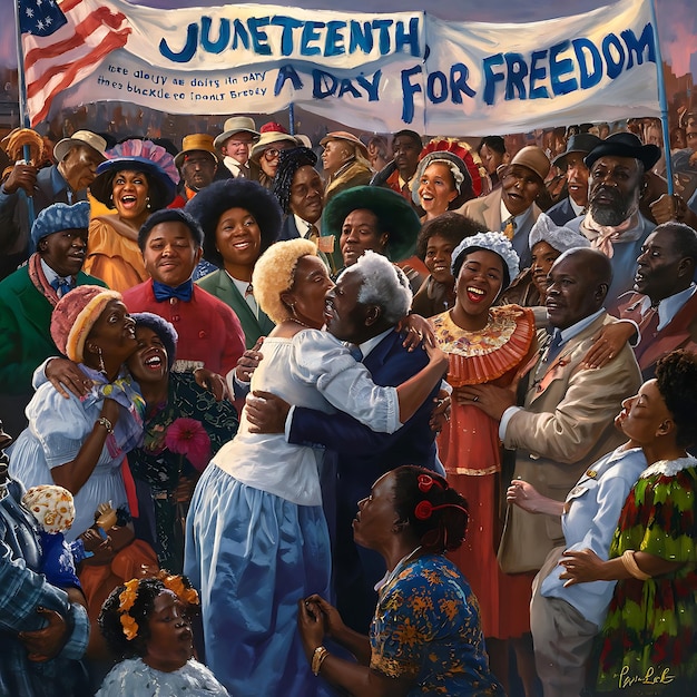 freedoms embrace a vibrant juneteenth celebration