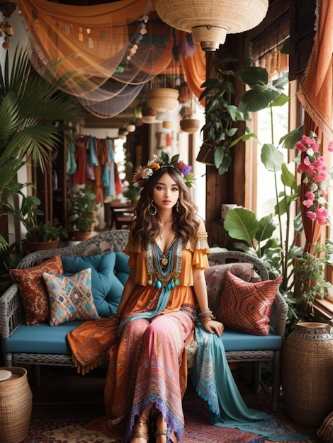 FreeSpirited Elegance Unveiling the Enchanting Bohemian Style