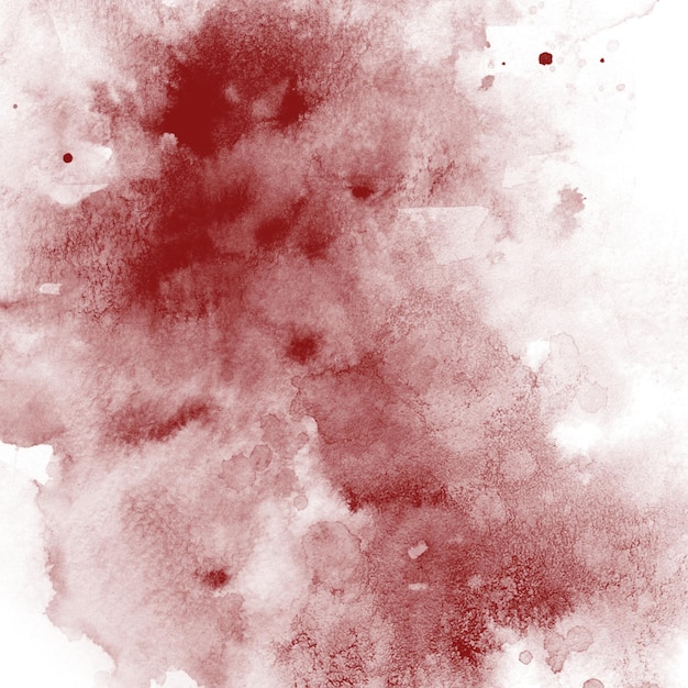 Замороженное движение красного порошка, взрывающегося изолированно на белом фоне Абстрактный дизайн красного облака пыли Частицы взрыва экранозащита обои
