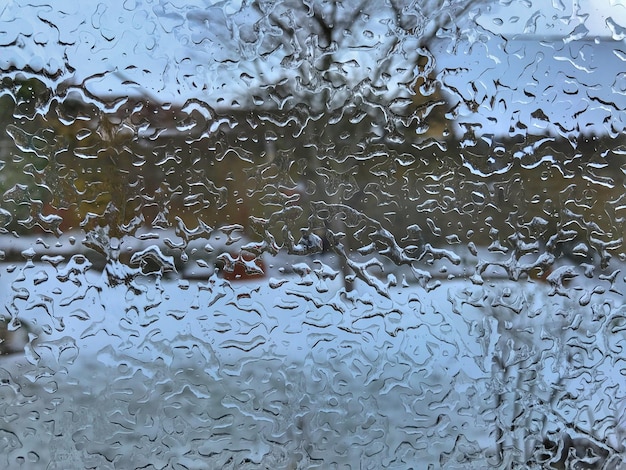 freezing rain_melting_on_a_window_pane_during_be