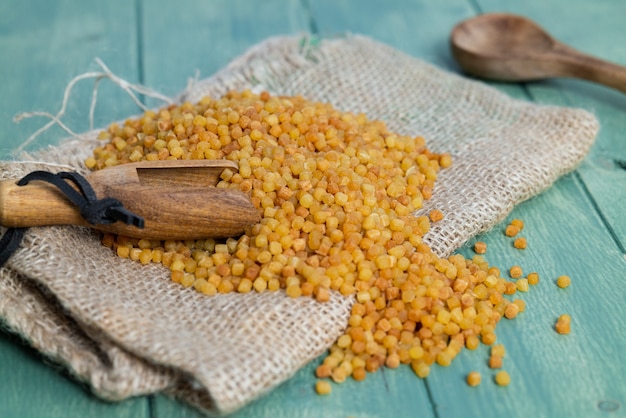 Foto fregola sarda, una pasta tradizionale della sardegna