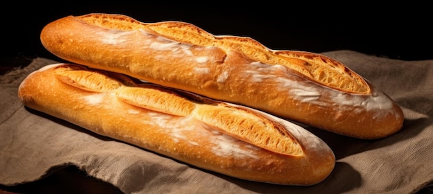 French bread isolated