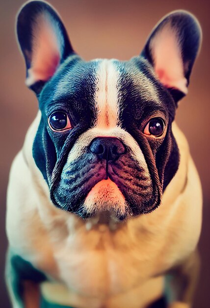 French bulldog portrait