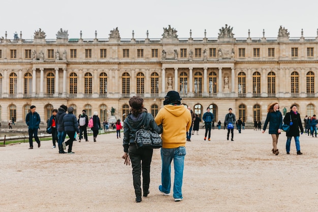 Foto città francese di versailles palazzo e museo di versailles