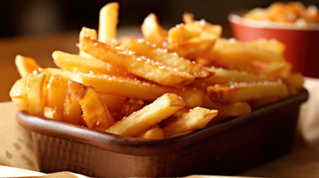 French fries Generative AI