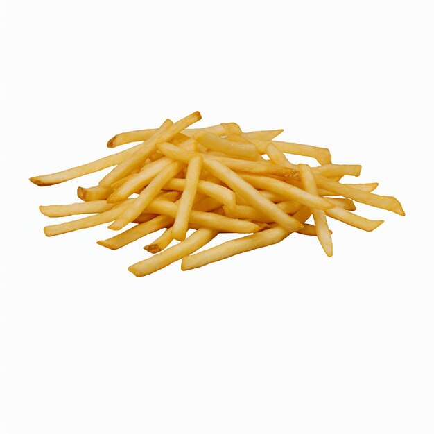 Photo french fries isolated