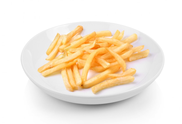 French fries in plate