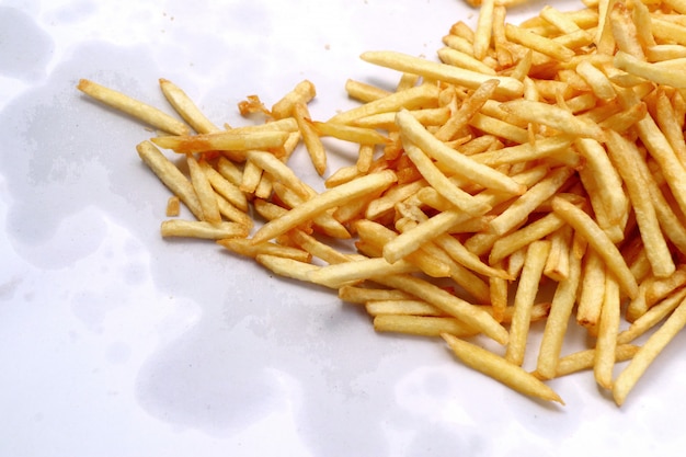 French fries at street food