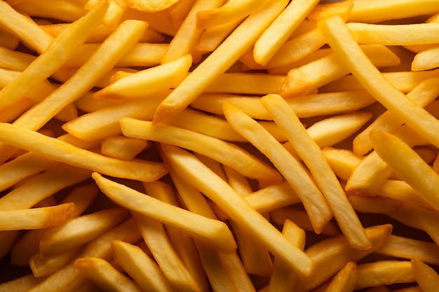 french fries texture background