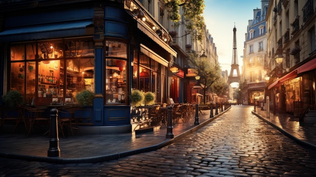 Photo french inspired cities