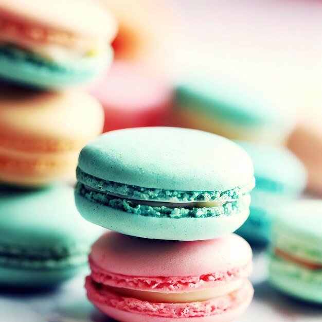 French macaroons