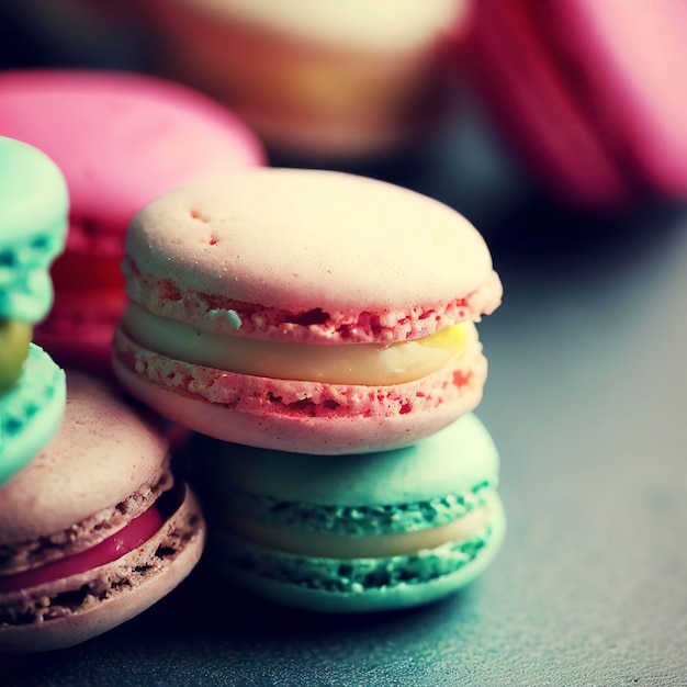 French macaroons