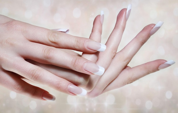 Foto manicure francese