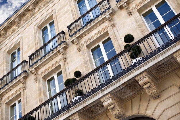 French mansion in Bordeaux city