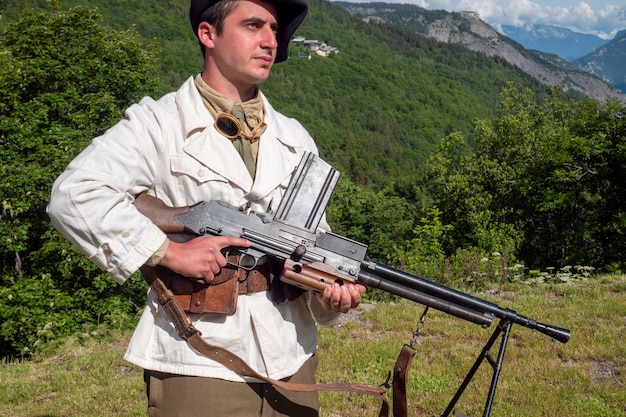 第二次世界大戦中のフランスの山岳歩兵