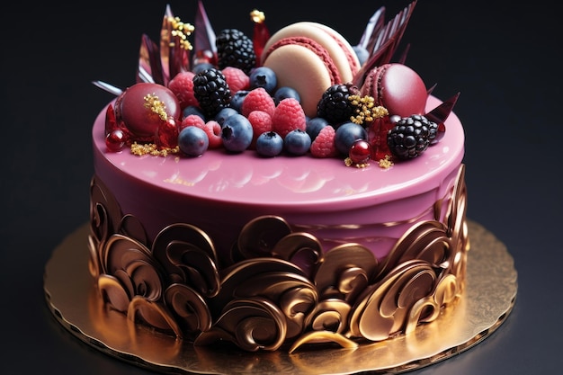 French patisserie cakes