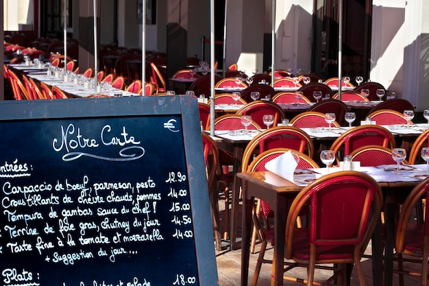french restaurant south of france