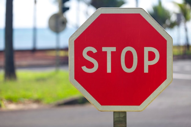 French stop sign