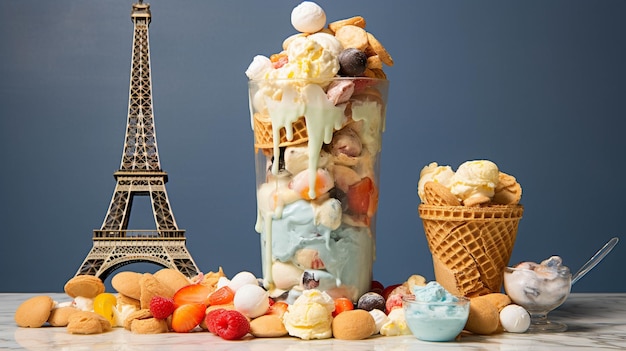 french sweets high definitionhd photographic creative image