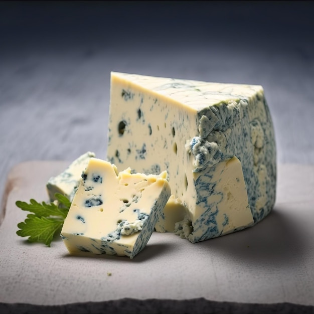 Frenchstyle blue cheese Ai generated