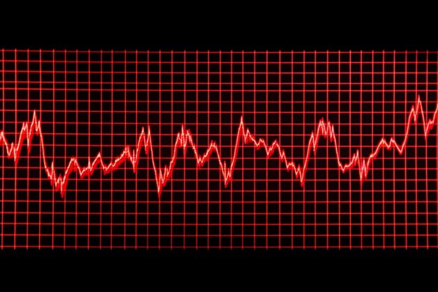 Photo frequency background technology equipment abstract wave amplitude line sound science graph illustration test pattern