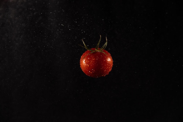 Foto alimento sano del pomodoro rosso fresco