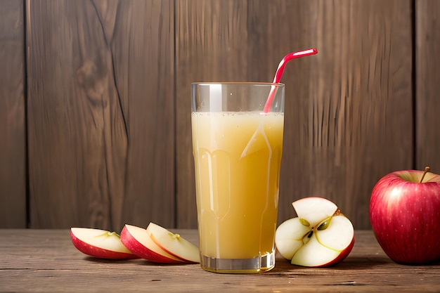 Fresh apple juice