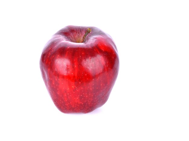 Fresh apple on a white background