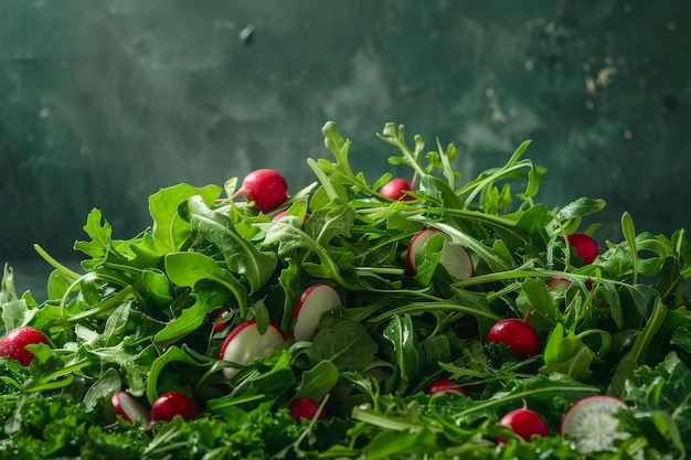 Fresh Arugula and Radish Salad