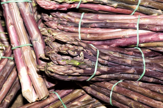 Fresh Asparagus on sale at Market