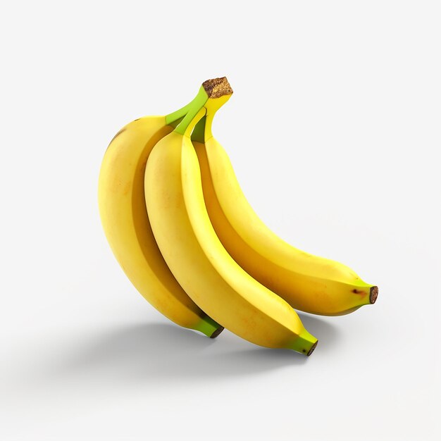  바탕 에 신선 한 바나나