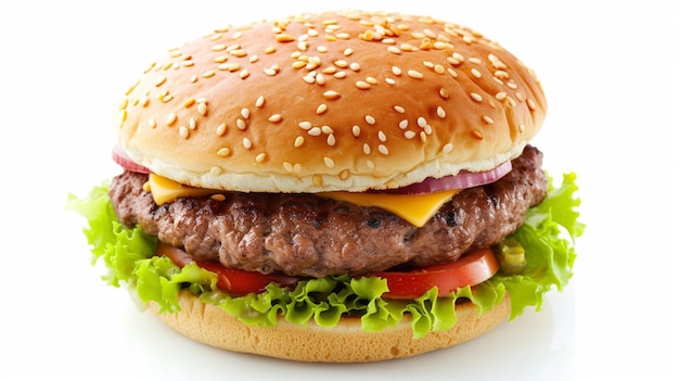 fresh beef burger background