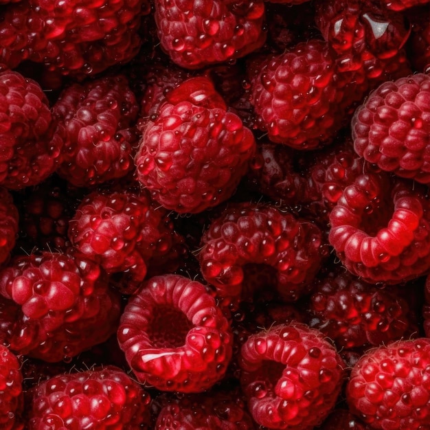 Fresh Berries Naadloze textuur is een levendige en sappige mix van verschillende soorten bessen