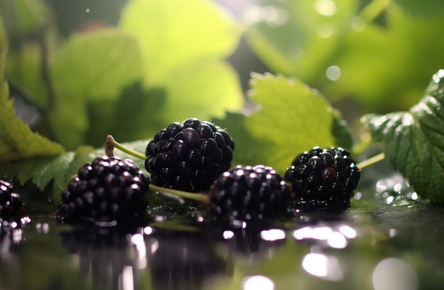 Fresh blackberry